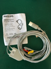 PN 98980314317 فیلیپس قطعات دستگاه ECG 3 سرنخ کابل اصلی IEC Leadset