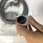 EDAN ECG Cable 5 Lead 6 Pin Defib Snap AHA قابل استفاده مجدد 3.4M REF EC05DAS061 IPN 01.57.471472 MPN 01.57.471472016