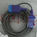 کابل رابط لاستیکی SPO2 ، کابل های تجهیزات پزشکی 3M 10FT