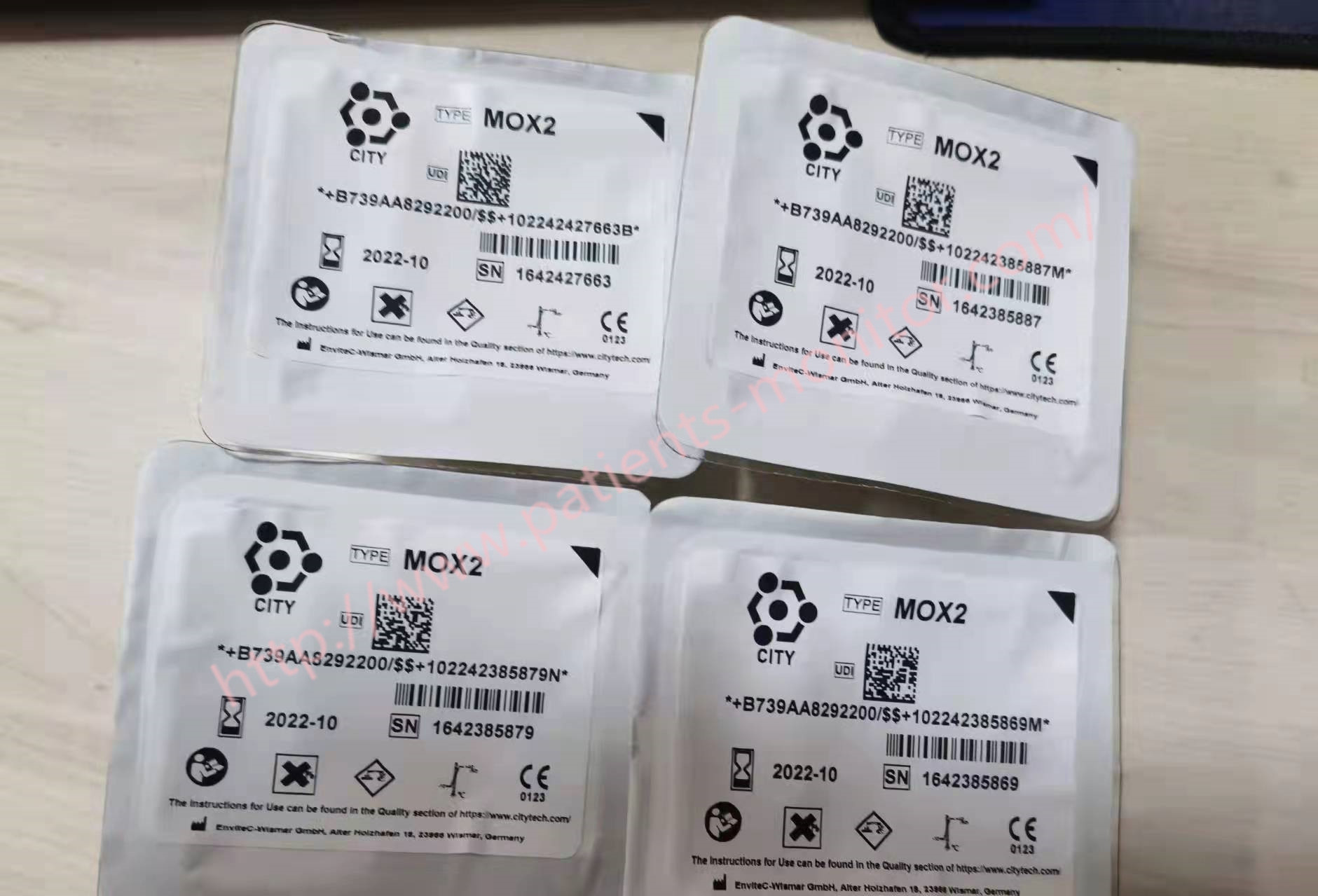 سنسور گاز اکسیژن پزشکی MOX-1 MOX-2 MOX-3 MOX-4