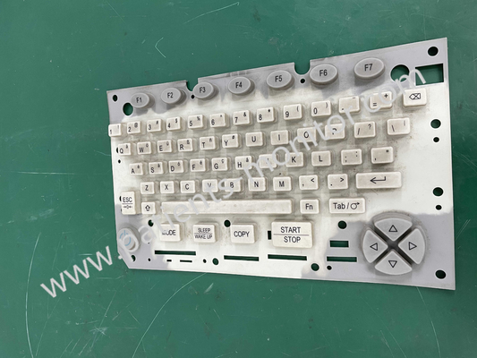 Edan SE-1200 Express ECG/EKG Keypad, White Silicone Keyboard Membrane And Keys صفحه کلید سیلیکونی سفید و کلید های آن