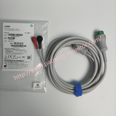 EA6231B PN 040-000965-00 Mindray 12Pin 3-Lead ECG Cable ،AHA،Snap