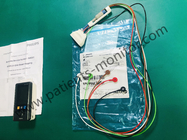 ECG Cable Philip IntelliVue MX40 مانیتور بیمار ECG 5-Lead Snaps AAMI+Spo2 989803171841