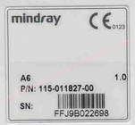 قطعات مانیتور بیمار Mindray A6 IPM IBP PN 115-011827-00