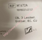 M1672A 989803145101 لوازم جانبی مانیتور بیمار Intellivue قابل استفاده مجدد CBL 3 Leadset Grabber IEC ICU