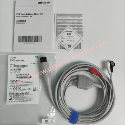 Mindray 6Pin 3-Lead ECG Cable ،AHA،Defib-P EA6131B PN 0010-30-43117